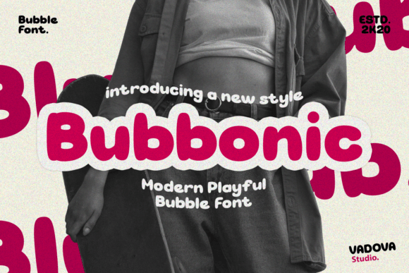 Bubbonic: A Playful Bubble Font That Pops with Joy