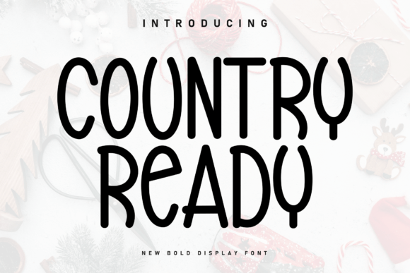 Country Ready: A Handwritten Font with a Cozy Charm