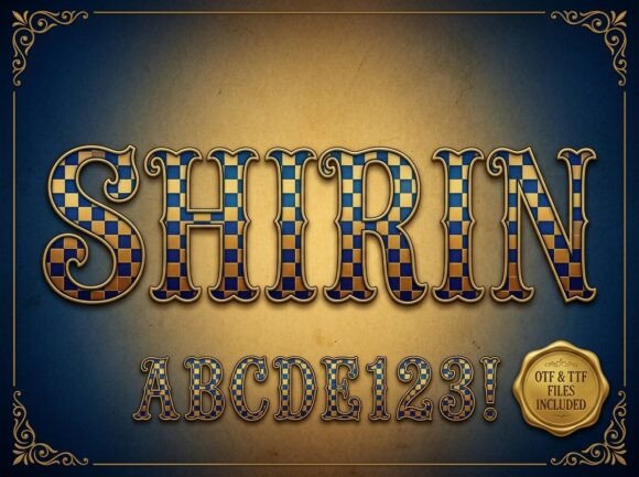 Discover Shirin: A Font of Regal Elegance and Modern Sophistication