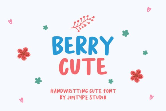 Discover the Charm of Berry Cute Font