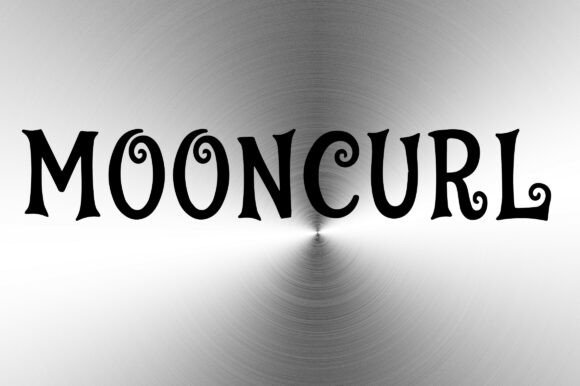 Discover the Magic of Mooncurl: A Whimsical and Elegant Display Font
