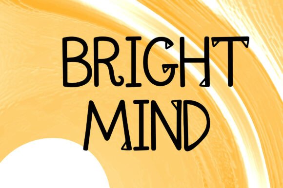 Exploring Brightmind: A Playful and Stylish Decorative Font