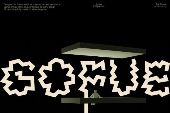 Exploring Gofue: A Bold and Experimental Display Font