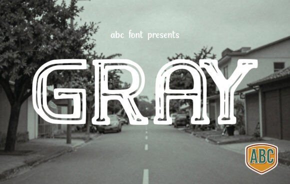 Gray: A Strategic Font for Urban and Industrial Branding
