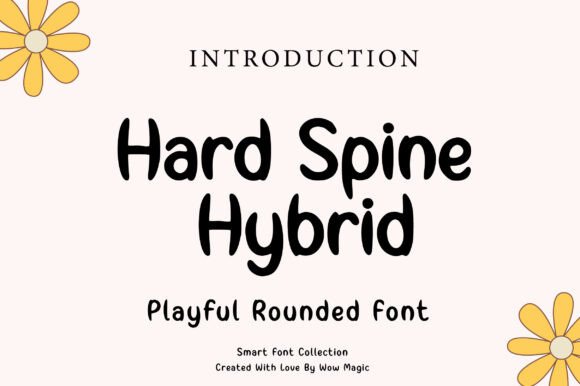 Hard Spine Hybrid: A Versatile Font for Modern Design Needs