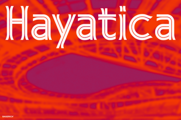 Hayatica: A Modernist Athletic Font with Timeless Elegance