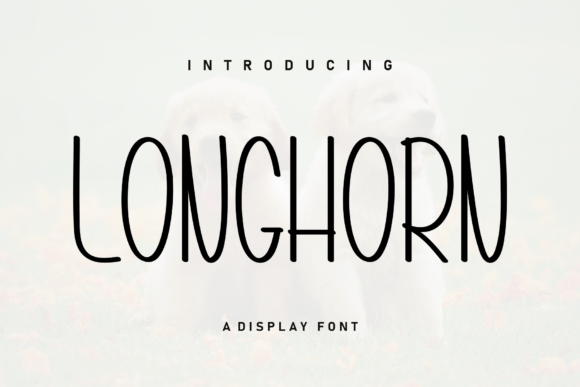 Longhorn Font: A Perfect Blend of Elegance and Casual Charm