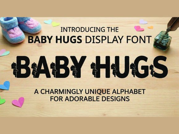 Meet Baby Hugs: The Adorable Font for Your Creative Projects