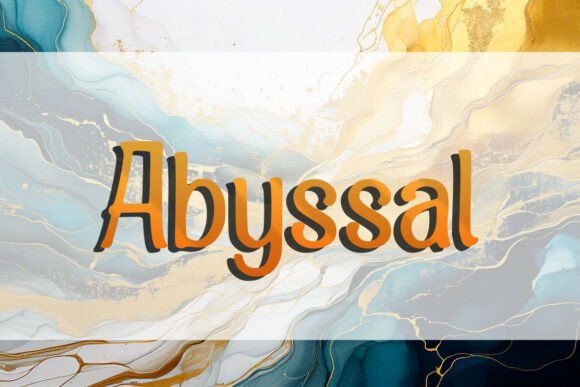 Plunge into Creativity with Abyssal: The Font That Transforms Your Brand