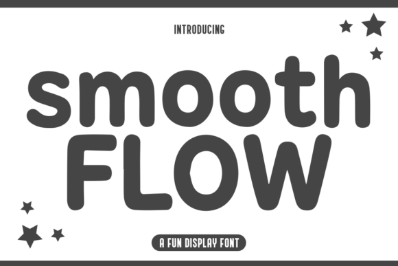 Smooth Flow: A Modern Typeface for Clarity and Comfort