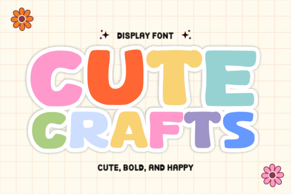 Spread Joy with Cute Crafts Font