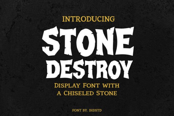 Stone Destroy: A Chiseled Masterpiece for Impactful Design