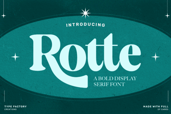 Strategic Use of Rotte: Enhancing Branding and Design with a Distinctive Serif Typeface