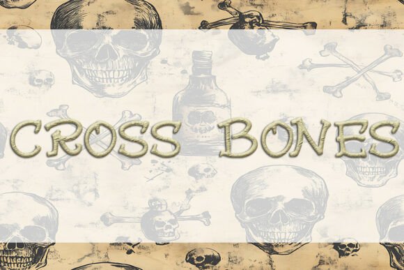Unleashing Creativity with Cross Bones: A Font That Transforms