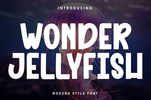 Wonder Jellyfish: A Font Full of Sweetness and Playfulness
